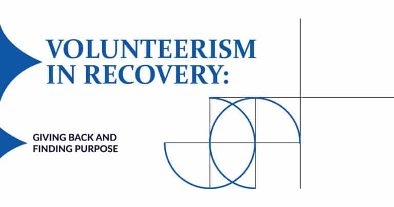 Volunteerism in Recovery