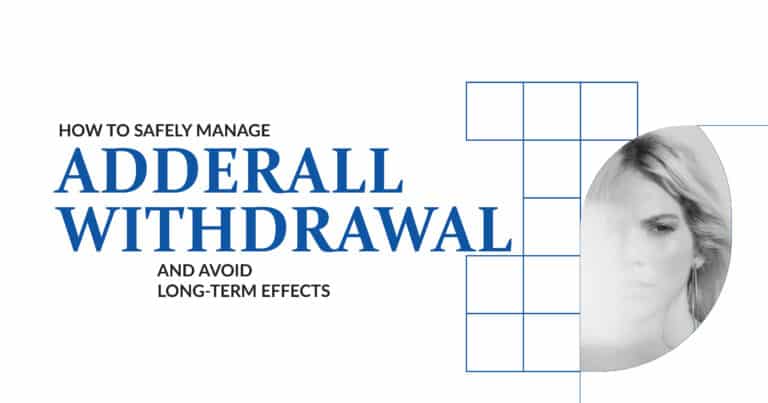 Adderall Withdrawal