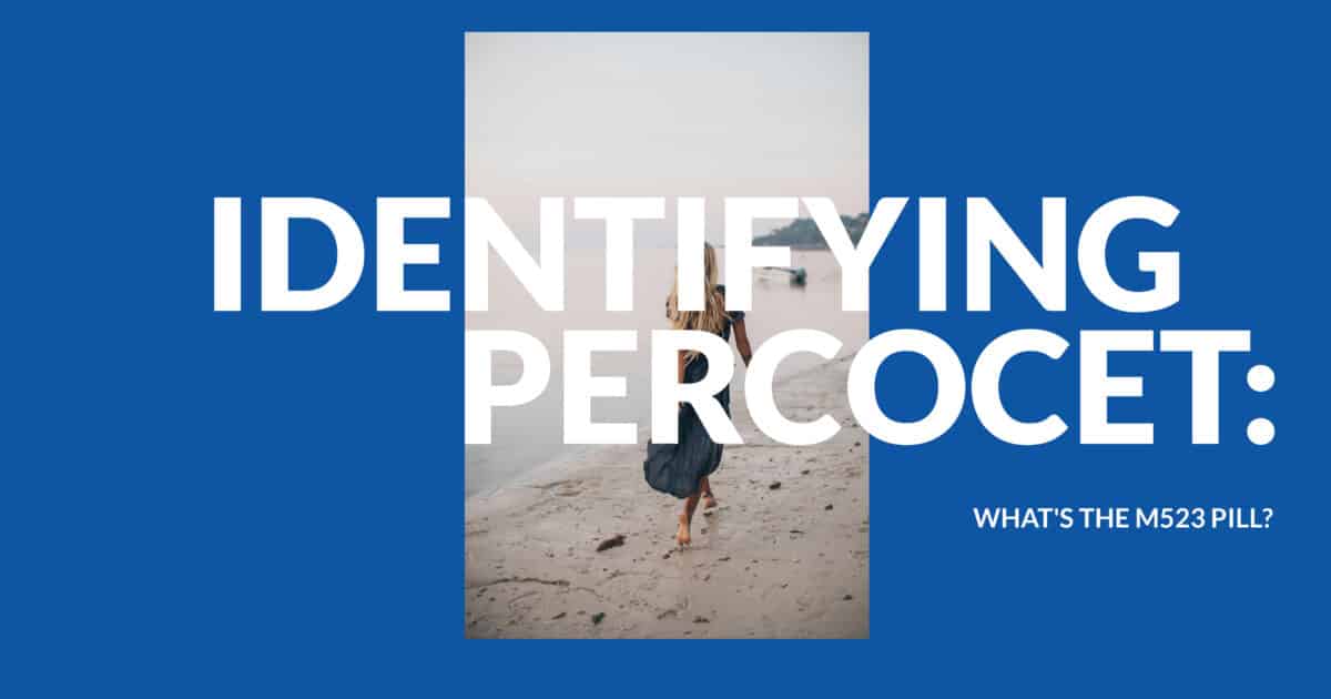 Identifying Percocet M523 pill: Woman walking on beach, symbolizing recovery from Percocet addiction. Learn about identifying Percocet pills.