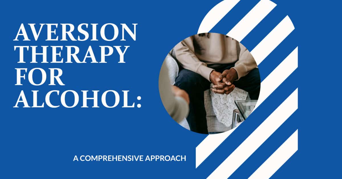 Aversion therapy for alcohol abuse. Person in therapy session addressing alcohol addiction. Comprehensive approach to recovery.
