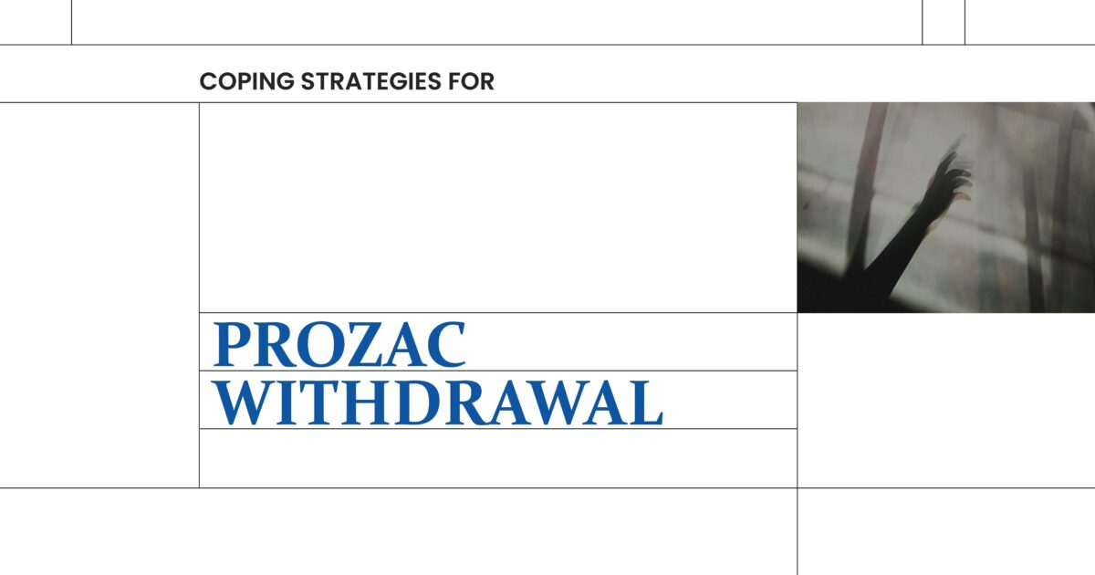 Coping with Prozac withdrawal: A hand reaches out, symbolizing the challenges of antidepressant discontinuation.