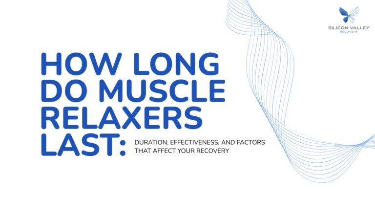 How long do muscle relaxers last infographic showing duration effectiveness and recovery factors